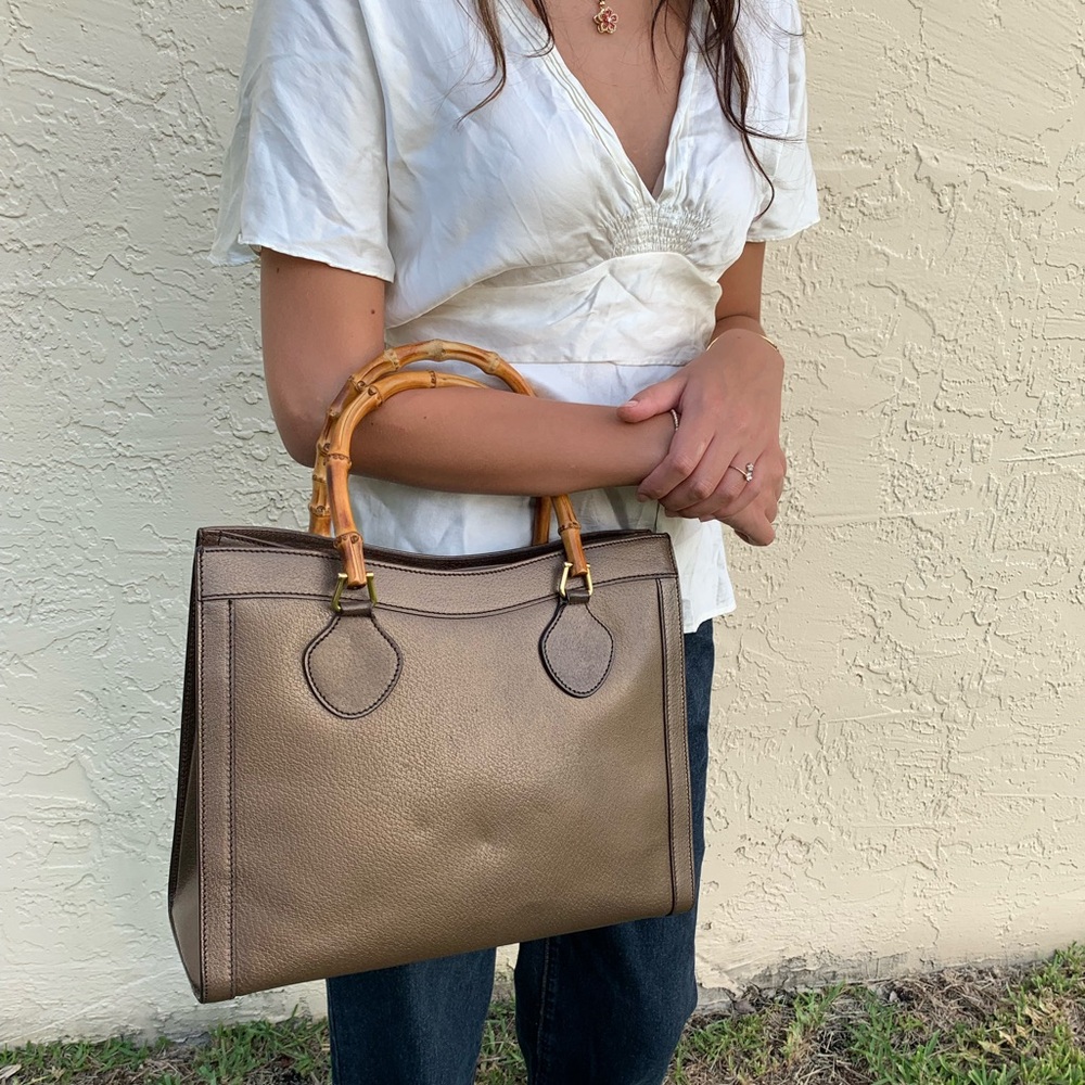 🔥GUCCI 90s Brown Diana